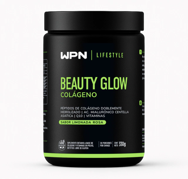 COLAGENO BEAUTY GLOW sabor limonada rosa